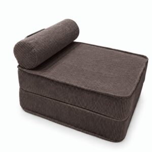 wohnli-moebel-suche-M26160117 Wohnli Möbelsuche - Kompakte Chaiselongue ohne Armlehnen aus Cordstoff braun