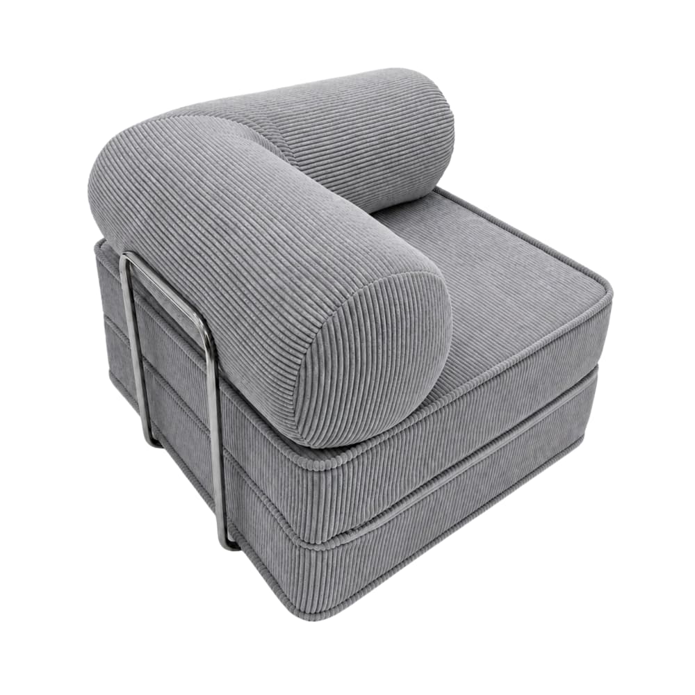 wohnli-moebel-suche-M26160134 Wohnli Möbelsuche - Schlafsessel mit Armlehnen aus Cordstoff grau