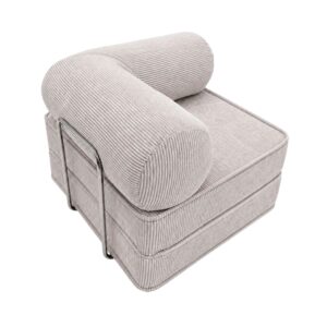 wohnli-moebel-suche-M26160137 Wohnli Möbelsuche - Schlafsessel mit Armlehnen aus Cordstoff beige