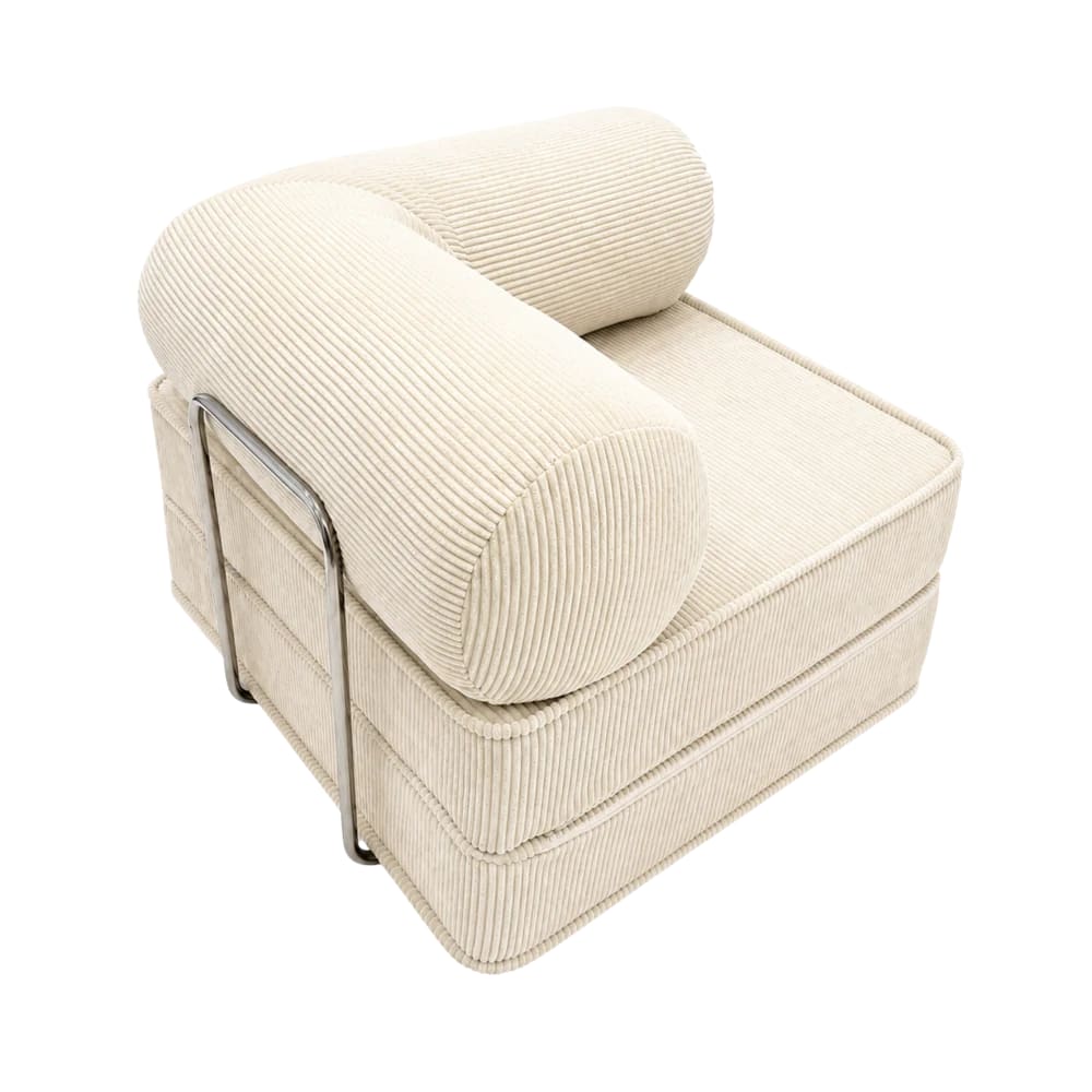 wohnli-moebel-suche-M26160143 Wohnli Möbelsuche - Schlafsessel mit Armlehnen aus Cordstoff creme