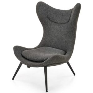 wohnli-moebel-suche-M26160148 Wohnli Möbelsuche - Moderner Lounge-Sessel aus grauem Polyester-Stoff