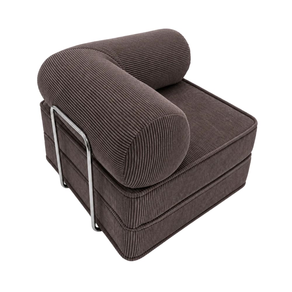 wohnli-moebel-suche-M26160174 Wohnli Möbelsuche - Schlafsessel mit Armlehnen aus Cordstoff braun