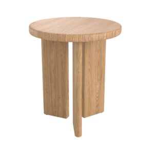wohnli-moebel-suche-M26160504 Wohnli Möbelsuche - Runde Beistelltisch aus hellem Holz D40 cm