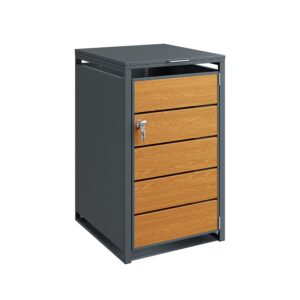 wohnli-moebel-suche-M26160595 Wohnli Möbelsuche - Schrank mit verschließbarer Front Grau 69×80×116 cm OGS63-N