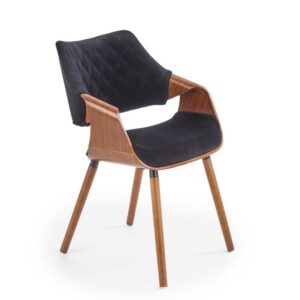 wohnli-moebel-suche-M26161963 Wohnli Möbelsuche - Designerstuhl im Retro-Stil in Schwarz und Holz