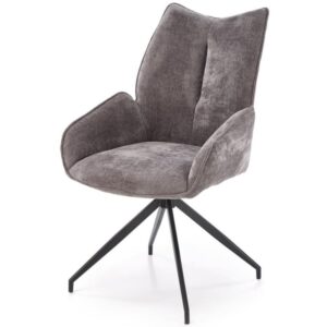 wohnli-moebel-suche-M26161966 Wohnli Möbelsuche - Drehstuhl aus grauem Polyestergewebe
