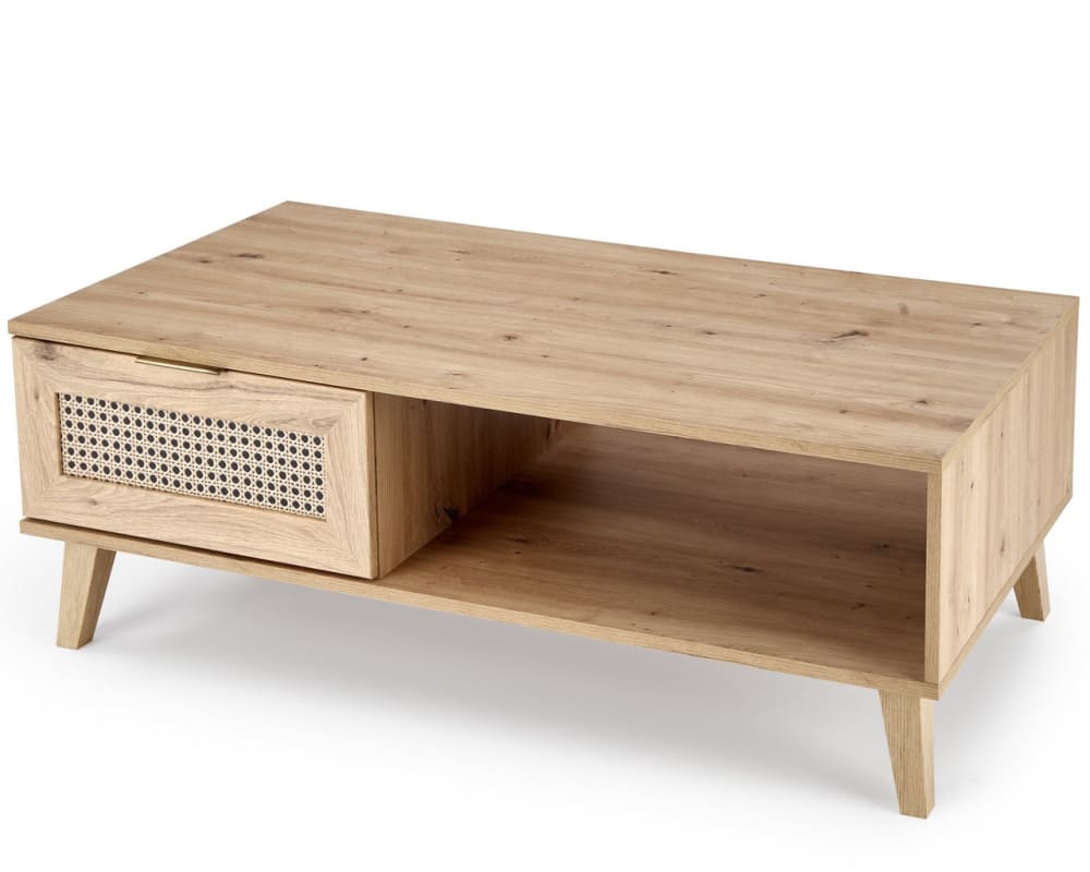 wohnli-moebel-suche-M26162389 Wohnli Möbelsuche - Couchtisch in natürlicher Eichen- und Rattanoptik