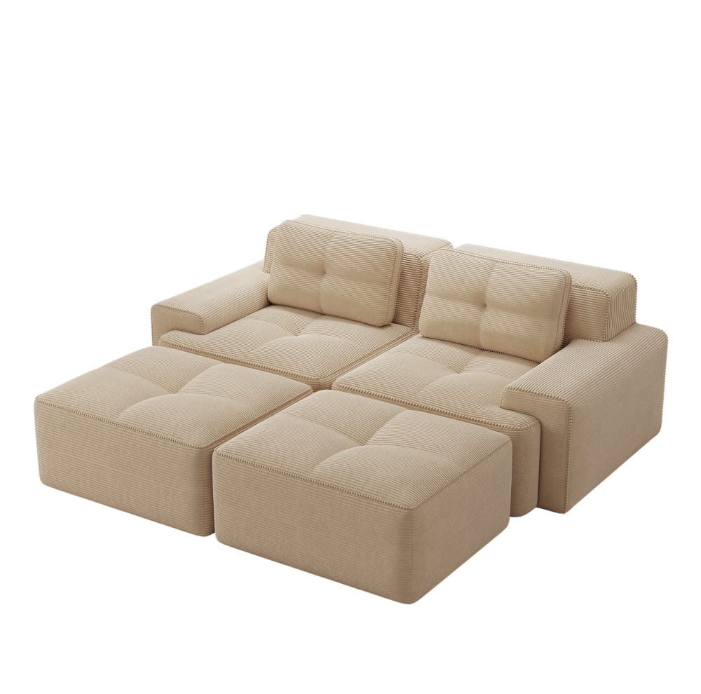 wohnli-moebel-suche-M26162505 Wohnli Möbelsuche - Modulares sofa aus Cord mit Tiefsitz