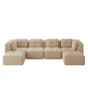 wohnli-moebel-suche-M26162511 Wohnli Möbelsuche - Modulares Ecksofa aus Cord mit flexiblem Design