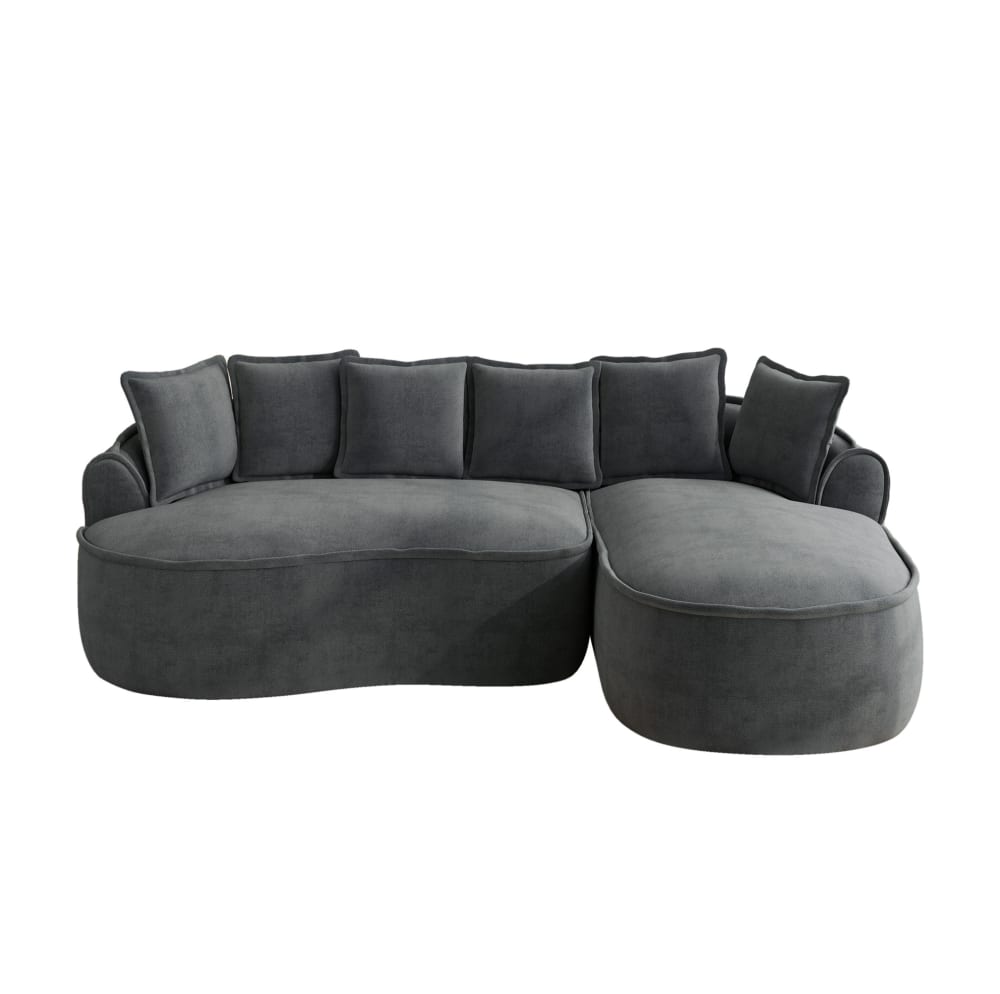 wohnli-moebel-suche-M26162532 Wohnli Möbelsuche - Modulares Sofa aus Chenille mit Chaiselongue