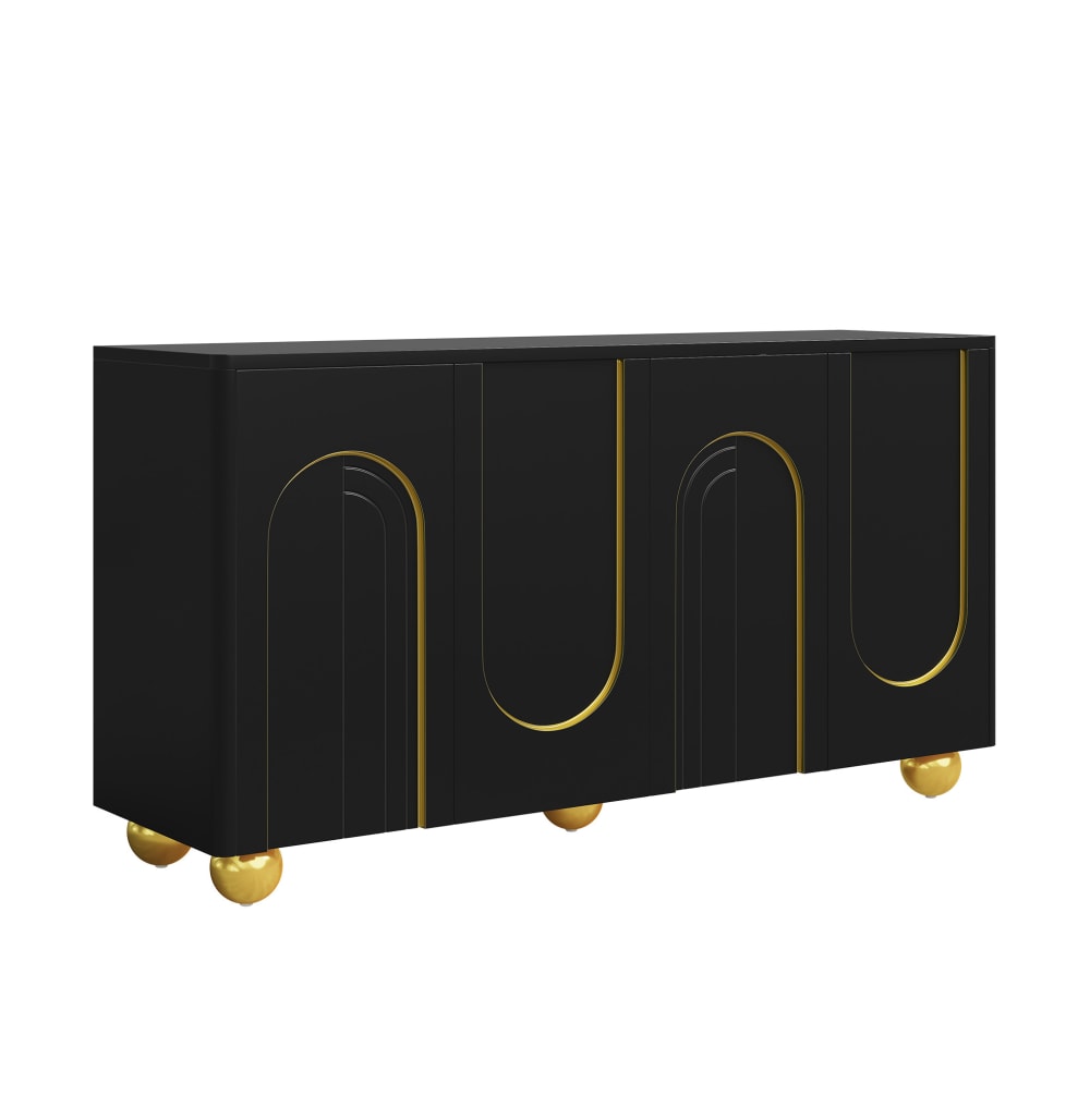 wohnli-moebel-suche-M26162559 Wohnli Möbelsuche - Sideboard aus MDF und Spanplatte mit 140x40x74 cm