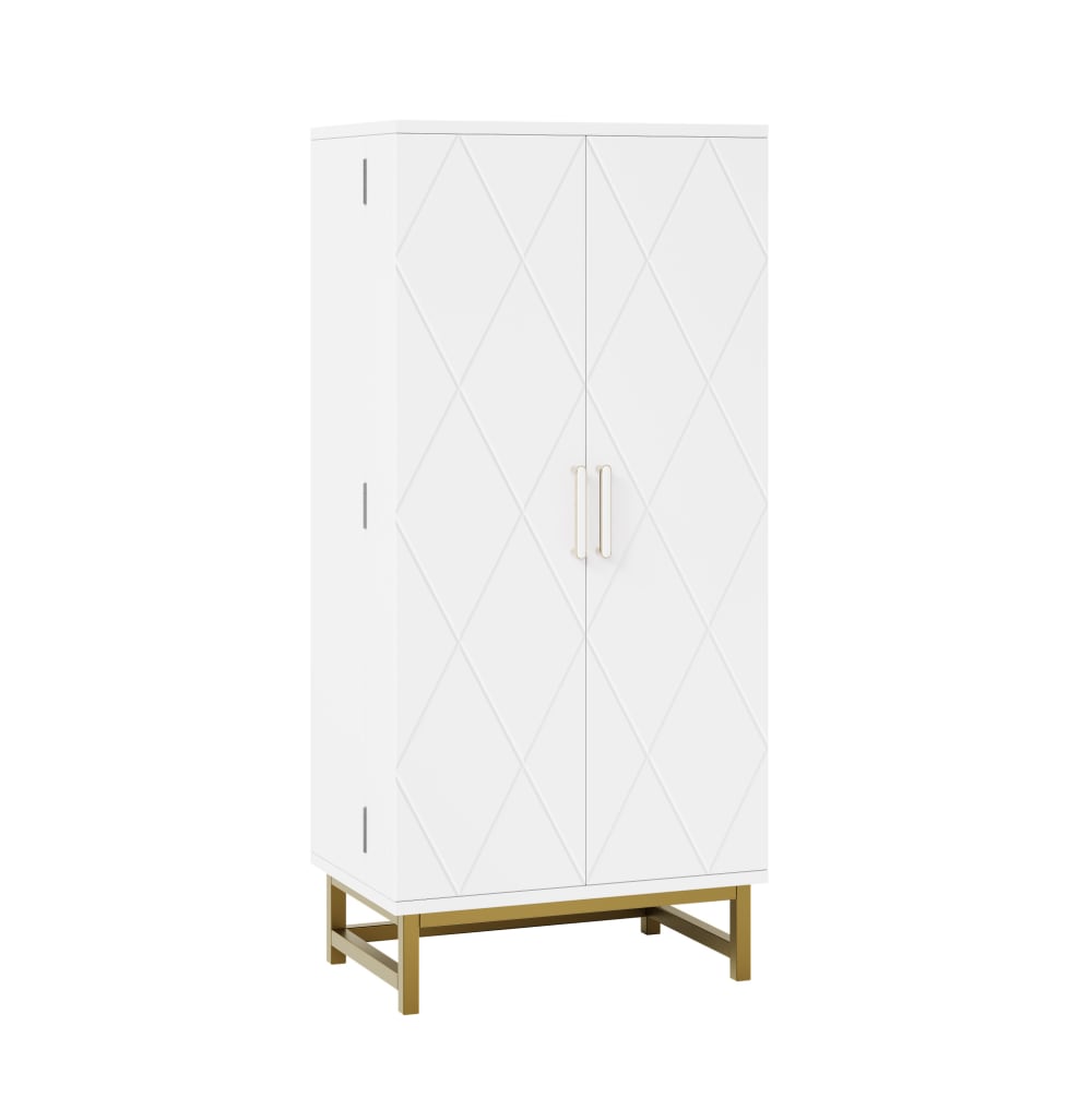 wohnli-moebel-suche-M26162567 Wohnli Möbelsuche - Vorratsschrank aus Spanplatte mit 2 Einlegeböden 60x40x130 cm