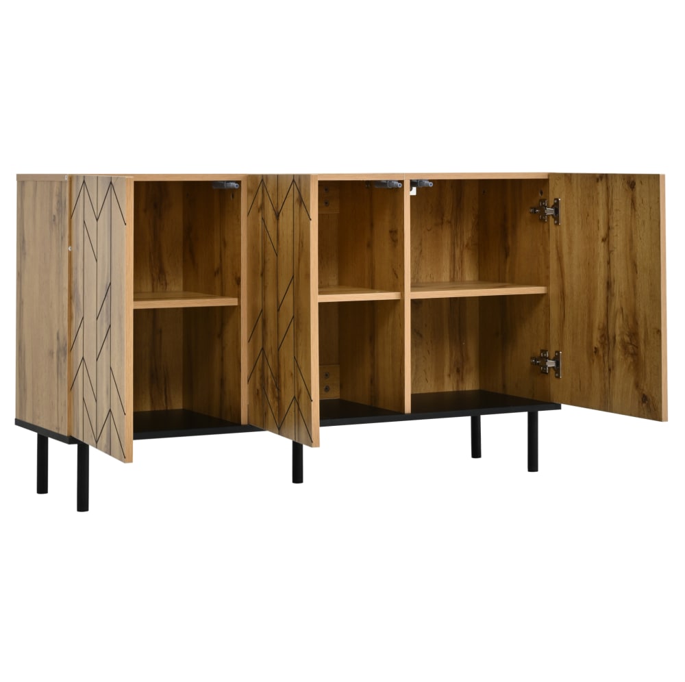 wohnli-moebel-suche-M26162578 Wohnli Möbelsuche - Sideboard aus Spanplatte mit 3 Türen 120x35x70 cm