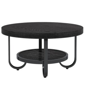 wohnli-moebel-suche-M26162586 Wohnli Möbelsuche - Couchtisch aus MDF und Metall mit Ablage Ø79 cm