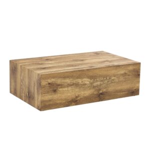 Wohnli Möbelsuche - Couchtisch aus MDF mit Holzmaserung 90x50x30 cm