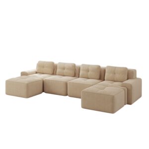 wohnli-moebel-suche-M26162628 Wohnli Möbelsuche - Modulares Sofa aus Cord mit Tiefsitz 382x177x69 cm
