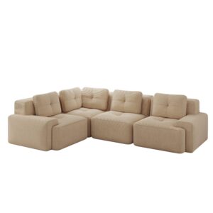 wohnli-moebel-suche-M26162648 Wohnli Möbelsuche - Ecksofa aus Cord mit modularem Design 382x104x69 cm
