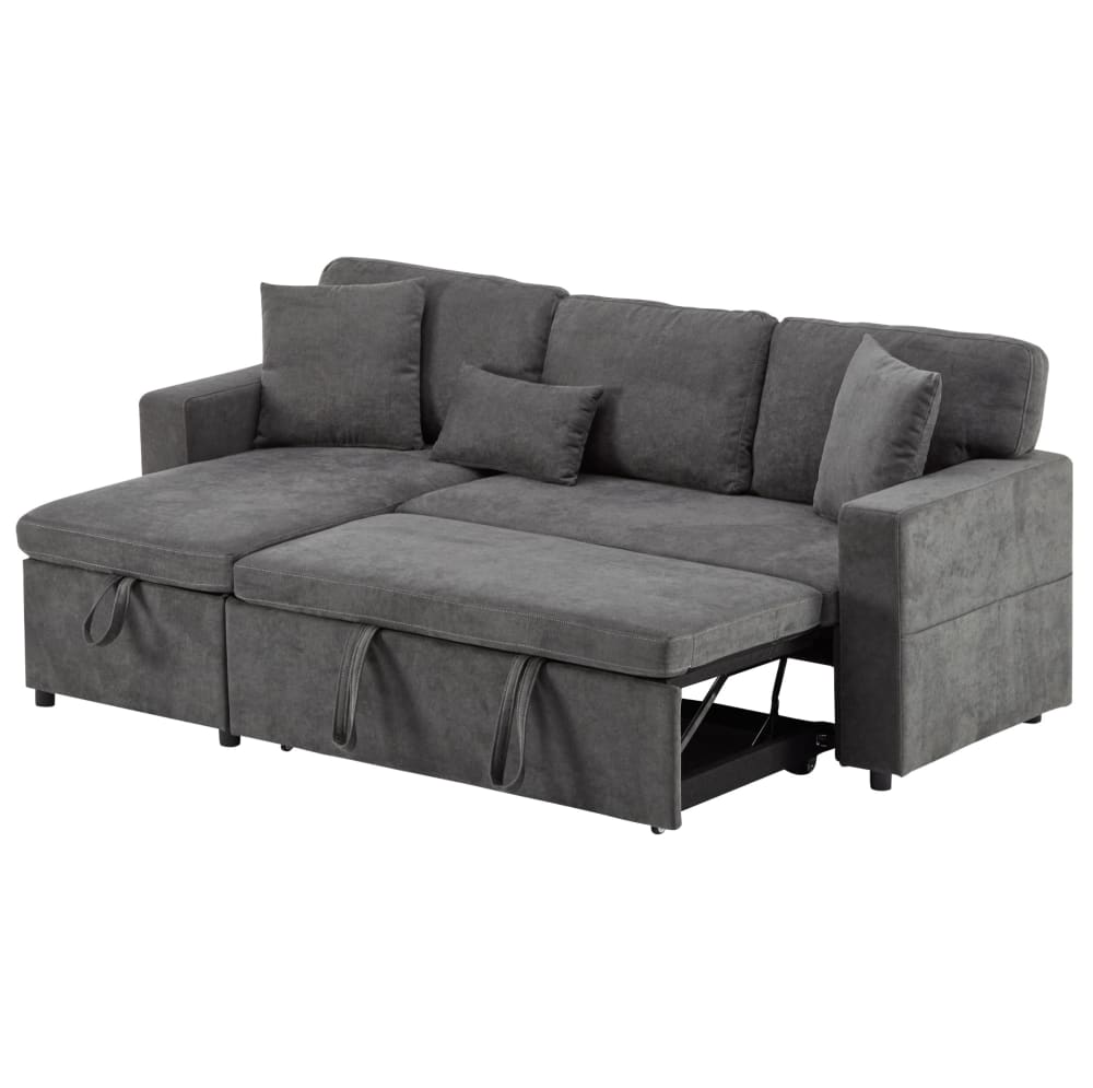 wohnli-moebel-suche-M26162665 Wohnli Möbelsuche - Schlafsofa aus Oxford-Stoff mit USB 214x131x87cm