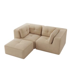 wohnli-moebel-suche-M26162671 Wohnli Möbelsuche - Ecksofa aus Cord mit modularem Design 208x177x69 cm
