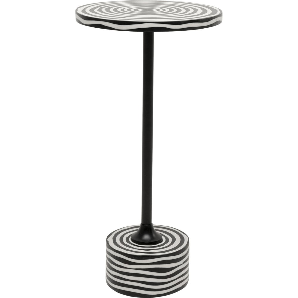 wohnli-moebel-suche-M26164316 Wohnli Möbelsuche - Beistelltisch mit Muster aus Holz und Stahl