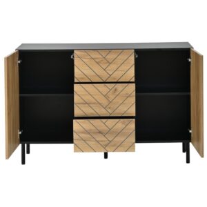 wohnli-moebel-suche-M26165663 Wohnli Möbelsuche - Sideboard aus Spanplatte mit 3 Schubladen 120x40x76 cm