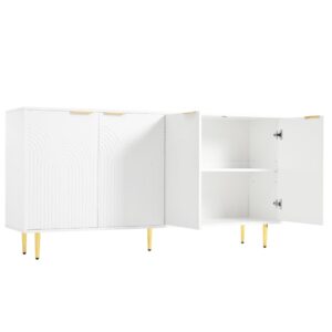 wohnli-moebel-suche-M26165683 Wohnli Möbelsuche - Sideboard aus MDF und Spanplatte mit 4 Türen 160x40x80 cm