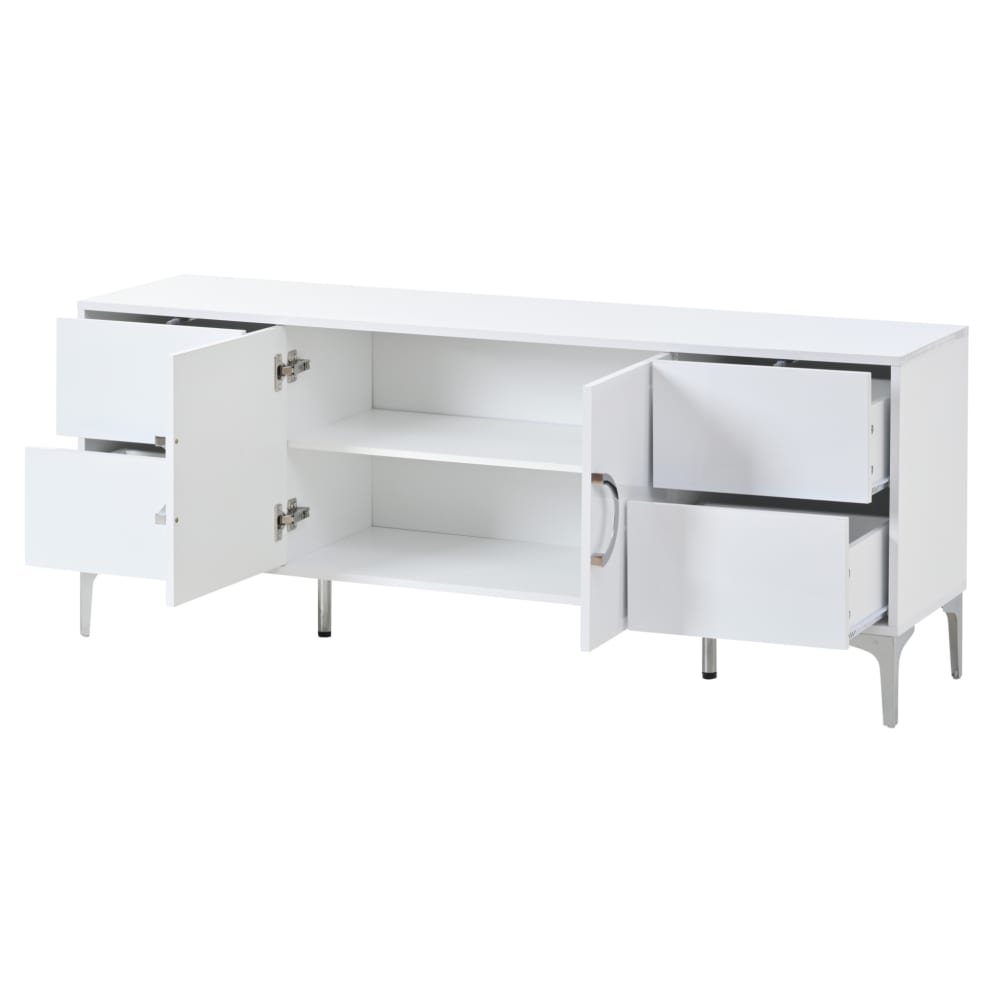 wohnli-moebel-suche-M26165711 Wohnli Möbelsuche - Sideboard aus MDF mit 4 Schubladen 150x38x59