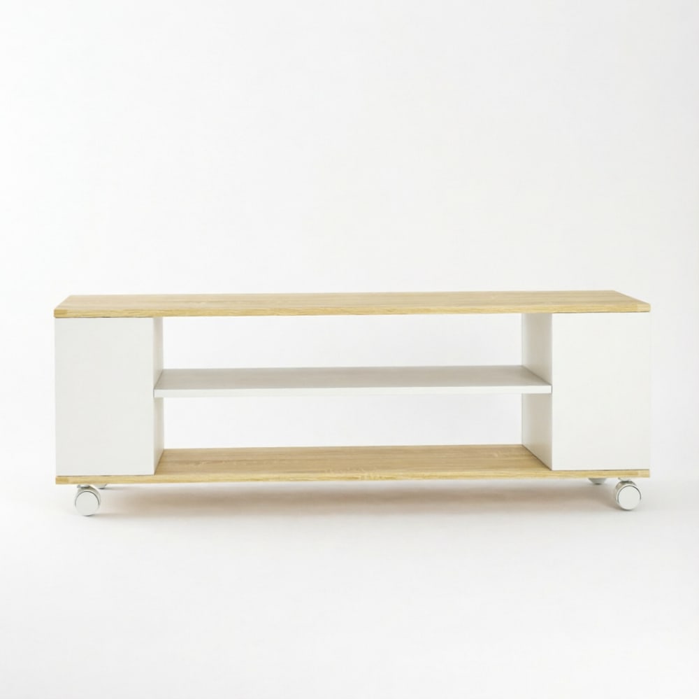 wohnli-moebel-suche-M26166716 Wohnli Möbelsuche - TV-Lowboard aus Spanplatte mit Rollen 120x40x38