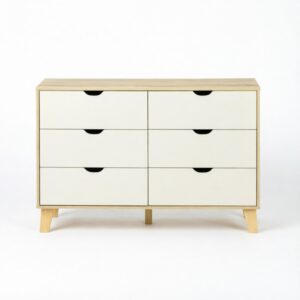 wohnli-moebel-suche-M26166723 Wohnli Möbelsuche - Kommode aus Spanplatte mit 6 Schubladen 120x40x76 cm