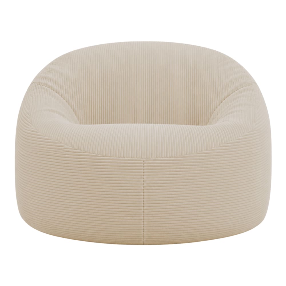 wohnli-moebel-suche-M26166782 Wohnli Möbelsuche - Sitzsack mit abnehmbarem Bezug aus Breitcord 100 cm beige