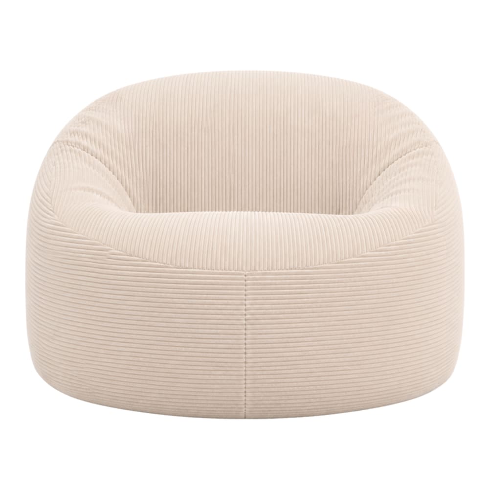 wohnli-moebel-suche-M26166785 Wohnli Möbelsuche - Sitzsack mit abnehmbarem Bezug aus Breitcord 100 cm weiß