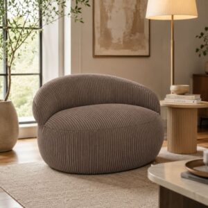 wohnli-moebel-suche-M26166786-1 Sitzsack XXL mit abnehmbarem Cordbezug 110x100 cm braun 110x67x100cm Samt Braun Bananair Sofas und Sessel Sessel, Poufs und Fußbänke Sitzsäcke