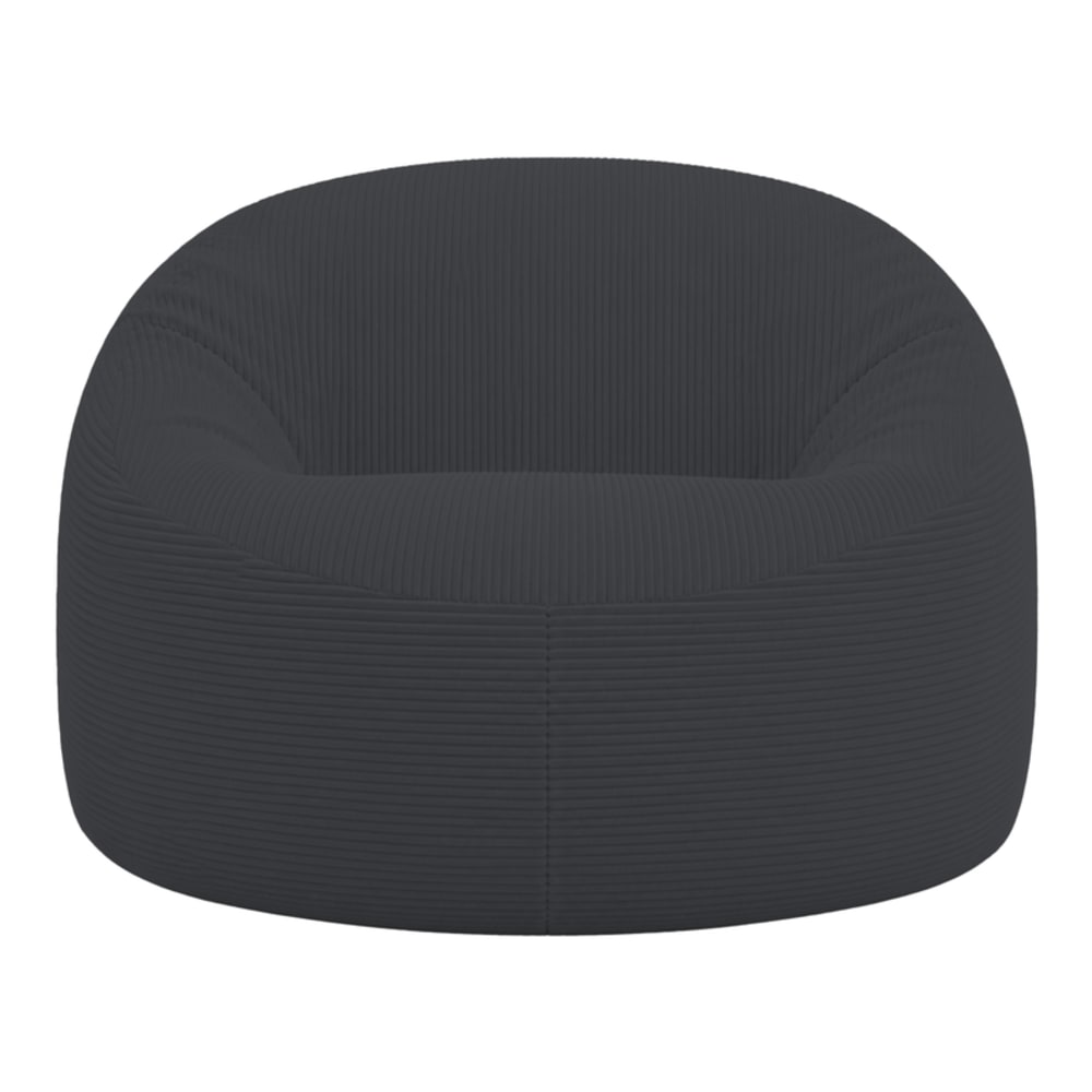 wohnli-moebel-suche-M26166789 Wohnli Möbelsuche - Sitzsack mit abnehmbarem Bezug aus Breitcord 100 cm dunkelgrau