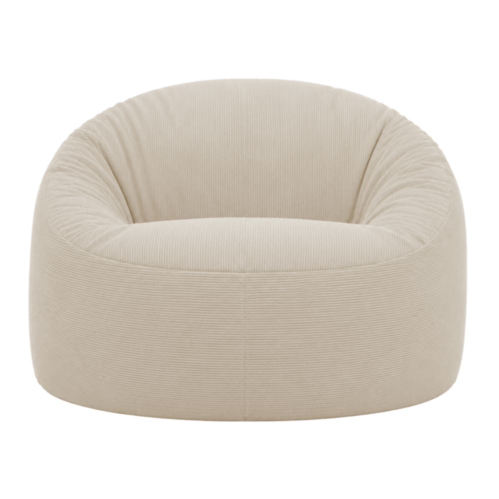 wohnli-moebel-suche-M26166794 Wohnli Möbelsuche - Sitzsack mit abnehmbarem Bezug aus Cord 100 cm beige