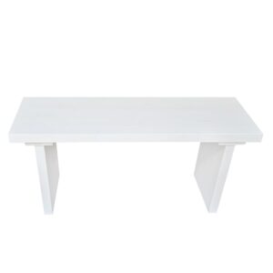 wohnli-moebel-suche-M26167032 Wohnli Möbelsuche - Bank aus Massivholz fürs Bettende/Wohnzimmer in Weiß 100 cm