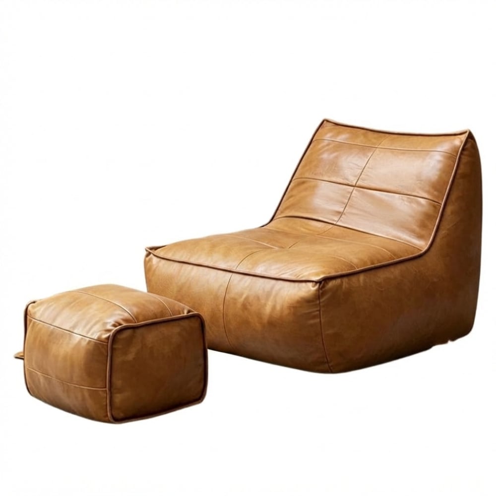 wohnli-moebel-suche-M26167345 Wohnli Möbelsuche - Vintage-Sessel mit passendem Hocker