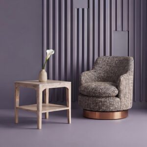 wohnli-moebel-suche-M26167460-1 Beistelltisch aus massivem Kiefernholz 48x50x48cm Holz Braun Signature Möbel Wohnzimmermöbel Couchtische