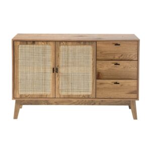 wohnli-moebel-suche-M26167515 Wohnli Möbelsuche - Sideboard mit 2 Türen und 3 Schubladen mit Rattan-Fronten B120 cm
