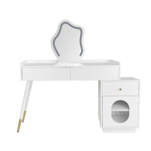 wohnli-moebel-suche-M26167751 Wohnli Möbelsuche - Schminktisch mit LED-Wellenspiegel