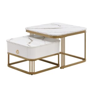 wohnli-moebel-suche-M26167767 Wohnli Möbelsuche - 2er-Set Couchtische Marmoroptik
