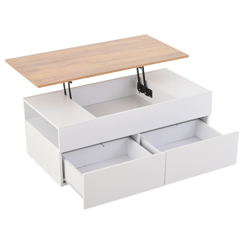 wohnli-moebel-suche-M26167782 Wohnli Möbelsuche - Couchtisch mit aufklappbarer Platte und Stauraum-Schubladen