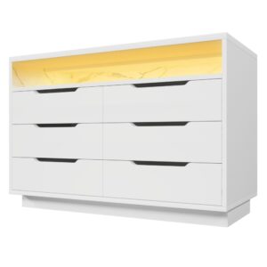 wohnli-moebel-suche-M26184156 Wohnli Möbelsuche - Sideboard mit LED und 6 Schubladen