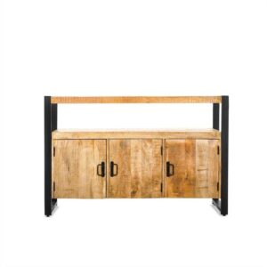 wohnli-moebel-suche-M26184304 Wohnli Möbelsuche - Sideboard Britt aus Mangoholz mit 3 Türen 135cm