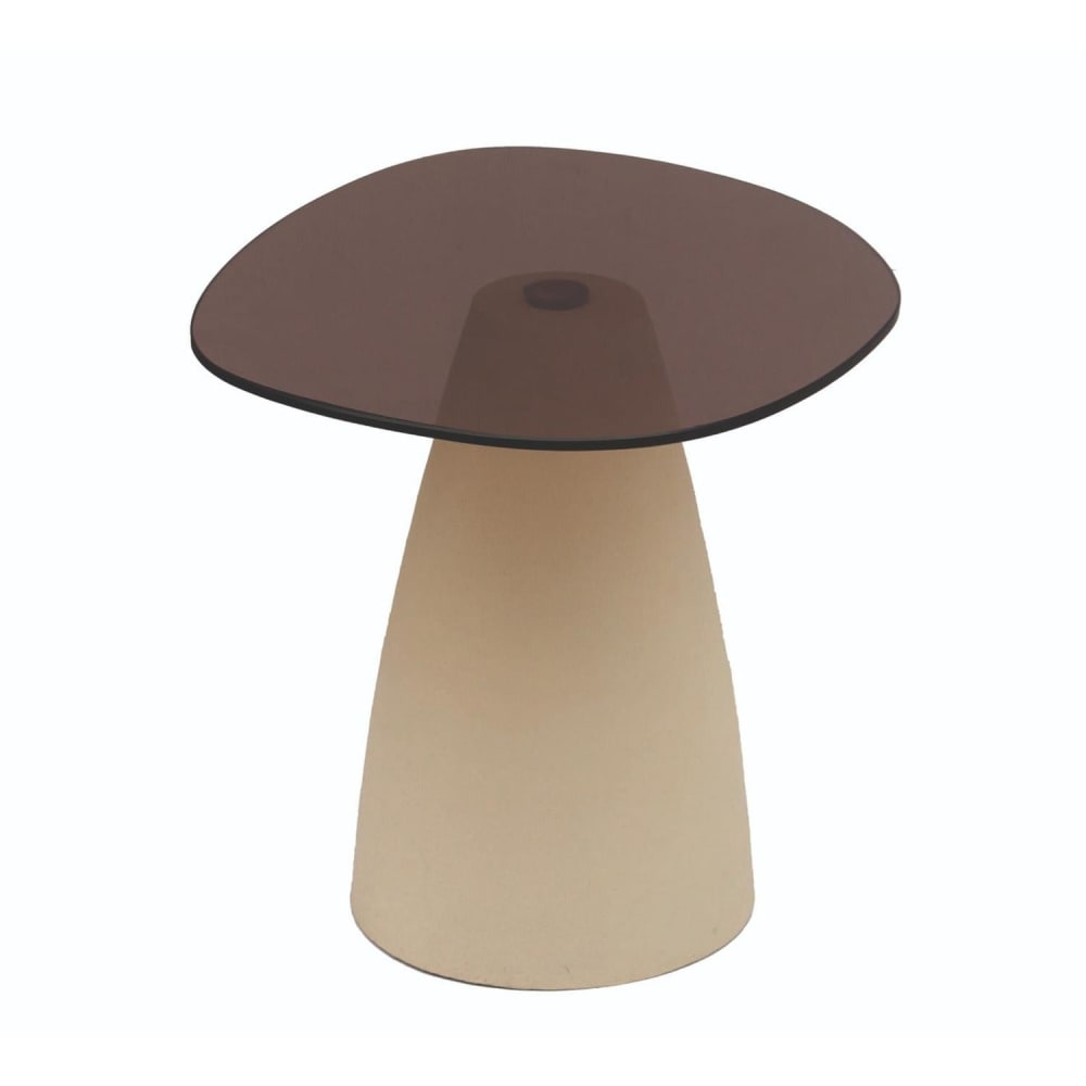 wohnli-moebel-suche-M26184318 Wohnli Möbelsuche - Couchtisch Mylon mit Rauchglasplatte 50cm