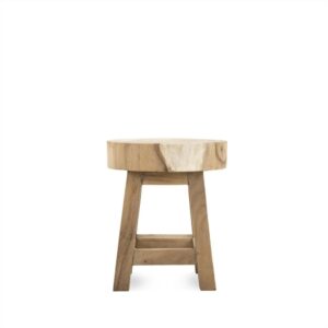 wohnli-moebel-suche-M26184427 Wohnli Möbelsuche - Hocker Milo aus Suar Holz Ø38cm
