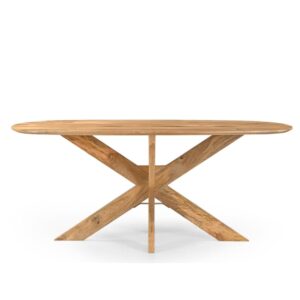 Wohnli Möbelsuche - Esstisch Runa Oval aus Mangoholz 220cm
