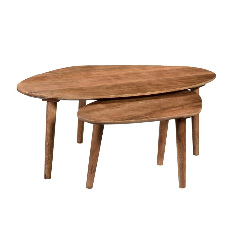 wohnli-moebel-suche-M26184509 Wohnli Möbelsuche - 2er-Set Couchtisch Xavier aus Mangoholz