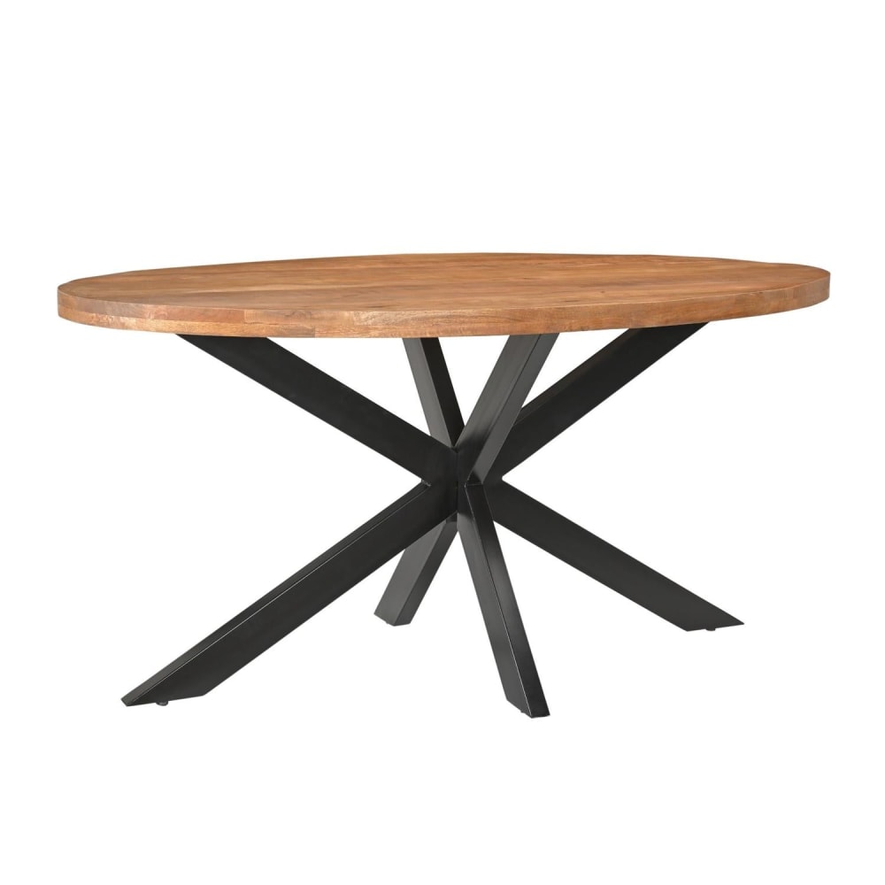 wohnli-moebel-suche-M26184517 Wohnli Möbelsuche - Esstisch Rocky Oval aus Mangoholz 160cm