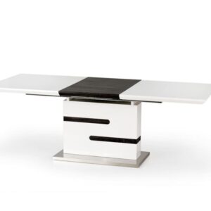 wohnli-moebel-suche-M26184663 Wohnli Möbelsuche - Ausziehbarer Esstisch aus Spanplatten mit V-förmigen Beinen