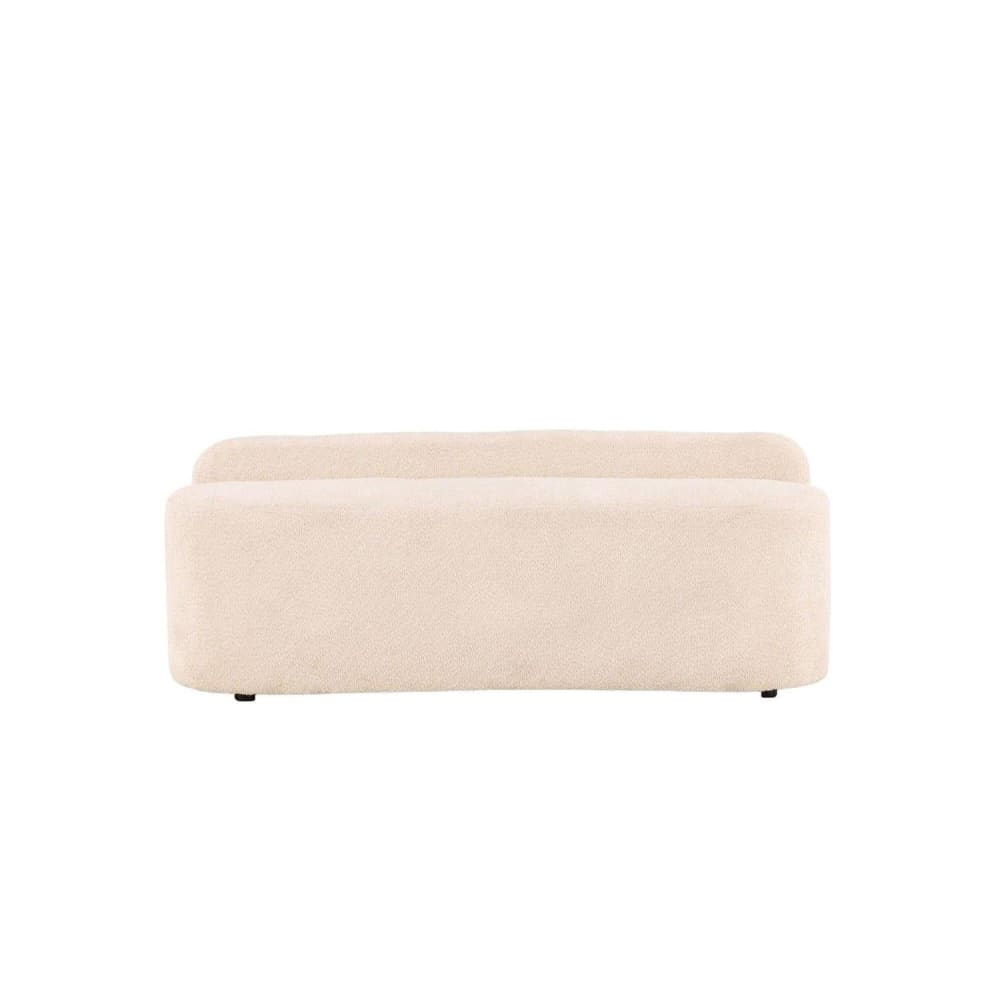 Wohnli Möbelsuche - 2-Sitzer Sofa Pocatello aus Teddy Bouclé